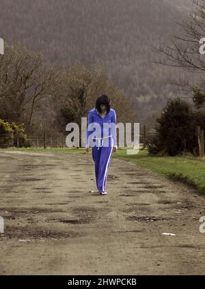 GEMMA ARTERTON DANS LA DISPARITION D'ALICE CREED (2009), RÉALISÉ PAR J BLAKESON. Crédit: FILM / Album DE L'ÎLE DE MAN Banque D'Images