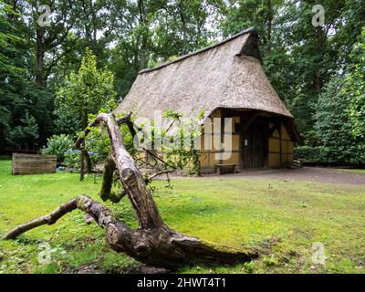 Le musée en plein air Ammerlaender Bauernhaus est un musée en plein air situé dans la municipalité de Bad Zwischenahn, en Basse-Saxe, dans le district d'Ammerland. Banque D'Images