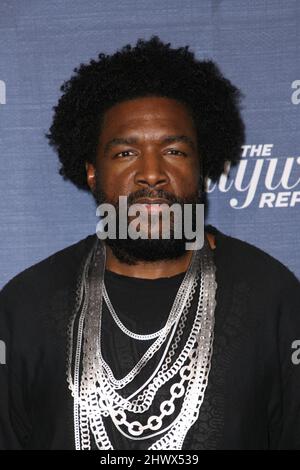 Beverly Hills, États-Unis. 07th mars 2022. Questlove assiste à la soirée des nominés Oscar du journaliste d'Hollywood à Spago le 07 mars 2022 à Beverly Hills, Californie. Photo: Crash/imageSPACE/Sipa USA crédit: SIPA USA/Alay Live News Banque D'Images