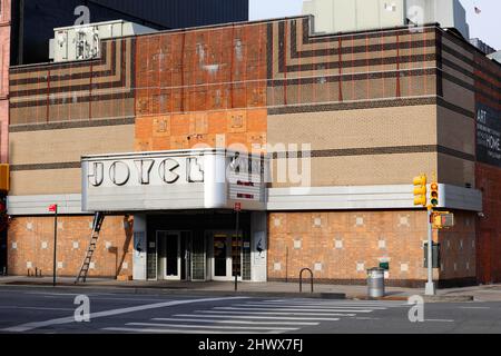 Joyce Theatre, 175 8th Ave, New York, New York, New York photo d'un lieu d'arts de la scène dans le quartier de Chelsea à Manhattan Banque D'Images