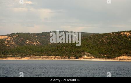 Péninsule de Gallipoli baie ANZAC Turquie Banque D'Images