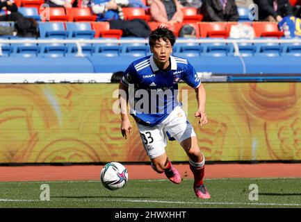 Nissan Stadium, Kanagawa, Japon. 6th mars 2022. Ryotaro Tsunoda (F.Marinos), 6 MARS 2022 - football : 2022 J1 rencontre de la ligue entre Yokohama F. Marinos 2-0 Shimizu S-Pulse au Nissan Stadium, Kanagawa, Japon. Credit: AFLO/Alay Live News Banque D'Images