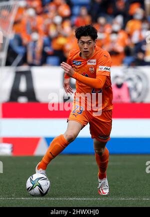 Nissan Stadium, Kanagawa, Japon. 6th mars 2022. Yuito Suzuki (S-Pulse), 6 MARS 2022 - football : 2022 J1 match de ligue entre Yokohama F. Marinos 2-0 Shimizu S-Pulse au Nissan Stadium, Kanagawa, Japon. Credit: AFLO/Alay Live News Banque D'Images