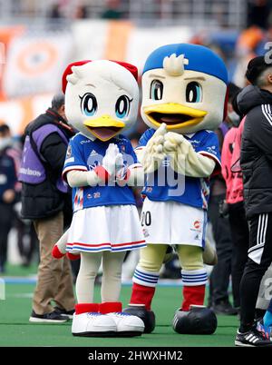 Nissan Stadium, Kanagawa, Japon. 6th mars 2022. Marin, Marinosuke (FMarinos), 6 MARS 2022 - football : 2022 J1 match de ligue entre Yokohama F. Marinos 2-0 Shimizu S-Pulse au Nissan Stadium, Kanagawa, Japon. Credit: AFLO/Alay Live News Banque D'Images