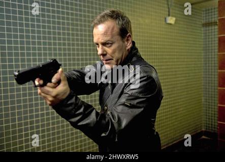 24 20th série de télévision 2001-2010 avec Kiefer Sutherland Banque D'Images