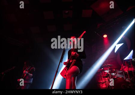 Halestorm - Une soirée avec Halestorm - appareil électrique - Barrowland Glasgow 7th mars 2022 Banque D'Images