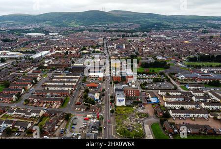Shankill Road, Belfast Banque D'Images