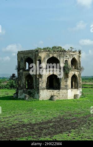 Mughal bâtiment architectural de Biist Baag dans l'État d'Ahmednagar Maharashtra Inde Banque D'Images