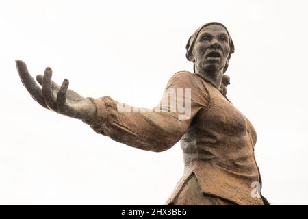 Statue de Harriet Tubman à l'université de Salisbury Salisbury, Maryland Banque D'Images