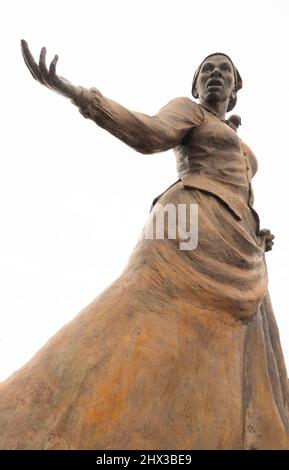 Statue de Harriet Tubman à l'université de Salisbury Salisbury, Maryland Banque D'Images