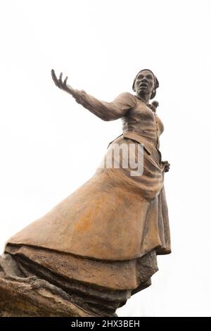 Statue de Harriet Tubman à l'université de Salisbury Salisbury, Maryland Banque D'Images