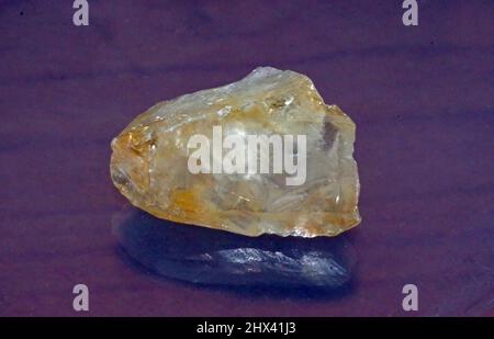 Citrine en gros plan (collection brésilienne) Banque D'Images