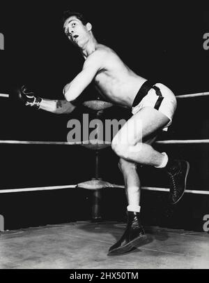 Sport - Boxe. 04 novembre 1952. (Photo de G. K. Austin). Banque D'Images