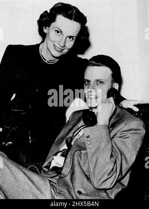 Billy et Ruth graham. 06 février 1955. Banque D'Images