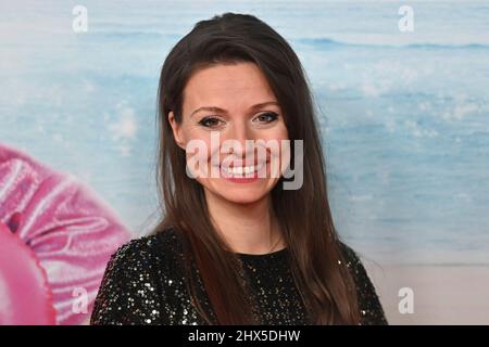 Munich, 9th mars 2022, Julia HARTMANN (actrice), image unique, couper un seul motif, portrait, portrait, portrait. Première mondiale JGA Jasmin, Gina, Anna le 9th mars 2022 au cinéma Mathaeser de Munich. Banque D'Images