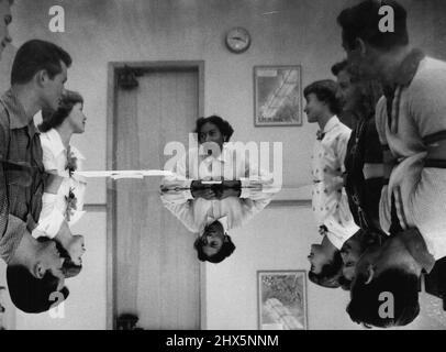 Ségrégation et intégration - écoles, étudiants, universités - Amérique. 09 septembre 1955. (Photo par look Magazine). Banque D'Images