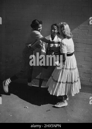 Ségrégation et intégration - écoles, étudiants, universités - Amérique. 09 septembre 1955. (Photo par look Magazine). Banque D'Images