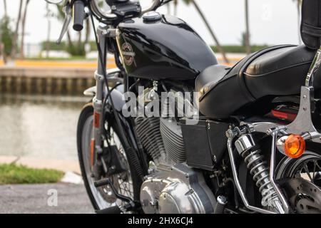 Harley Davidson Sporter 883 Banque D'Images