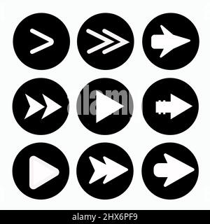 Icône vectorielle abstraite sur le blanc, Illustration isolée pour la conception graphique et web.Symbole plat simple. Illustration de Vecteur