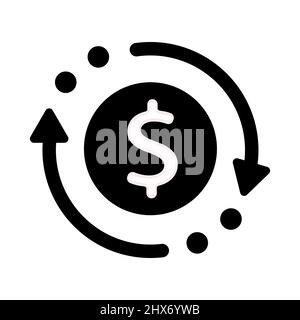 Icône vectorielle abstraite sur le blanc, Illustration isolée pour la conception graphique et web.Symbole plat simple. Illustration de Vecteur