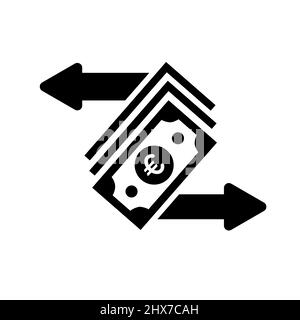 Icône vectorielle abstraite sur le blanc, Illustration isolée pour la conception graphique et web.Symbole plat simple. Illustration de Vecteur