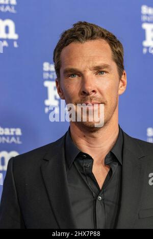 Santa Barbara, États-Unis. 09th mars 2022. Arrivées de tapis rouge, Benoît Cumberbatch. Le Festival international du film de Santa Barbara 37th rend hommage à Benoît Cumberbatch avec le Cinema Vanguard Award au Arlington Theatre de Santa Barbara, Californie, le 9 mars 2022. (Photo de Rod Rolle/Sipa USA) Credit: SIPA USA/Alay Live News Banque D'Images