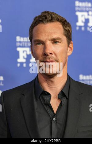 Santa Barbara, États-Unis. 09th mars 2022. Arrivées de tapis rouge, Benoît Cumberbatch. Le Festival international du film de Santa Barbara 37th rend hommage à Benoît Cumberbatch avec le Cinema Vanguard Award au Arlington Theatre de Santa Barbara, Californie, le 9 mars 2022. (Photo de Rod Rolle/Sipa USA) Credit: SIPA USA/Alay Live News Banque D'Images