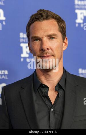 Santa Barbara, États-Unis. 09th mars 2022. Arrivées de tapis rouge, Benoît Cumberbatch. Le Festival international du film de Santa Barbara 37th rend hommage à Benoît Cumberbatch avec le Cinema Vanguard Award au Arlington Theatre de Santa Barbara, Californie, le 9 mars 2022. (Photo de Rod Rolle/Sipa USA) Credit: SIPA USA/Alay Live News Banque D'Images