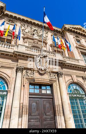 Hôtel de ville, Marseille France Paca Banque D'Images