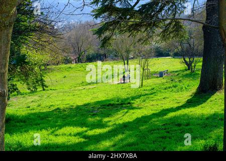 Parc du Château de la Buzine Marseille la Valentine France Paca Banque D'Images