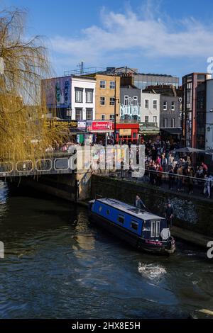 Macclesfield Bridge, Camden Town, Londres, Angleterre, Grande-Bretagne Banque D'Images