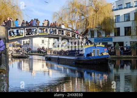 Macclesfield Bridge, Camden Town, Londres, Angleterre, Grande-Bretagne Banque D'Images