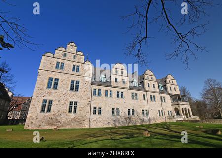 Château de style Renaissance Weser Banque D'Images