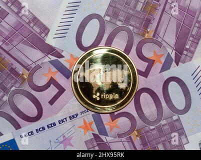 Ondulation, protocole de paiement Banque D'Images