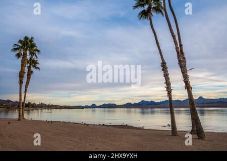 Une vue à couper le souffle à Lake Havasu, en Arizona Banque D'Images