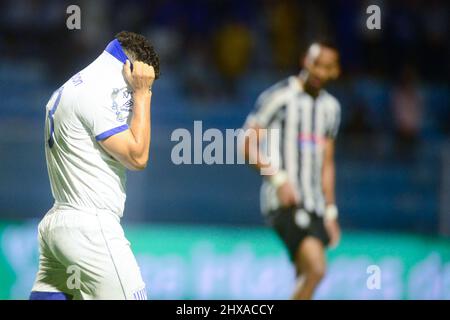 Florianópolis (SC), 10/03/2022 - Futebol / Copa do Brasil - Partida entre Avaí X Ceilândia válida pela segunda-fase da Copa do Brasil na noite desta q Banque D'Images