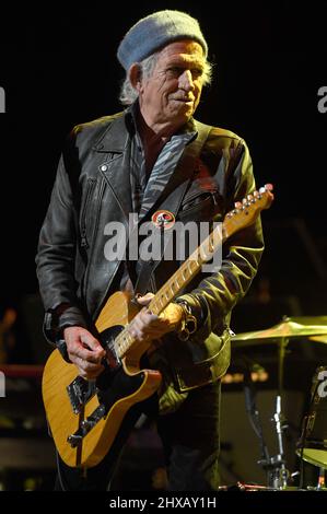 New York, États-Unis. 10th mars 2022. Keith Richards et les X-pensive Winos se produisent sur scène lors du sixième concert annuel Love Rocks NYC Benefit concert for God's Love que nous livrons au Beacon Theatre de New York, NY, le 10 mars 2022. (Photo par Anthony Behar/Sipa USA) crédit: SIPA USA/Alay Live News Banque D'Images