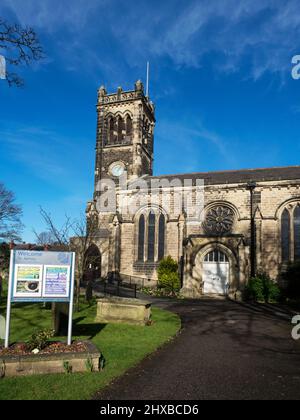 L'église de St James dans le West Yorkshire de Wetherby, Angleterre Banque D'Images