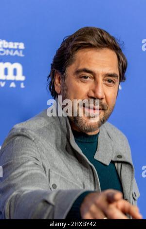 Santa Barbara, États-Unis. 10th mars 2022. Tapis rouge arrivées, Javier Bardem. Le Festival international du film de Santa Barbara 37th rend hommage à Javier Bardem et à Nicole Kidman avec le Prix du Maître moderne au Arlington Theatre de Santa Barbara, en Californie, le 10 mars 2022. (Photo de Rod Rolle/Sipa USA) Credit: SIPA USA/Alay Live News Banque D'Images