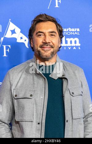 Santa Barbara, États-Unis. 10th mars 2022. Tapis rouge arrivées, Javier Bardem. Le Festival international du film de Santa Barbara 37th rend hommage à Javier Bardem et à Nicole Kidman avec le Prix du Maître moderne au Arlington Theatre de Santa Barbara, en Californie, le 10 mars 2022. (Photo de Rod Rolle/Sipa USA) Credit: SIPA USA/Alay Live News Banque D'Images