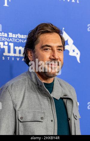 Santa Barbara, États-Unis. 10th mars 2022. Tapis rouge arrivées, Javier Bardem. Le Festival international du film de Santa Barbara 37th rend hommage à Javier Bardem et à Nicole Kidman avec le Prix du Maître moderne au Arlington Theatre de Santa Barbara, en Californie, le 10 mars 2022. (Photo de Rod Rolle/Sipa USA) Credit: SIPA USA/Alay Live News Banque D'Images