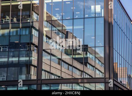 Le Quartermile à Édimbourg. Un développement de bâtiments modernes et historiques au sud du Grassmarket. Banque D'Images