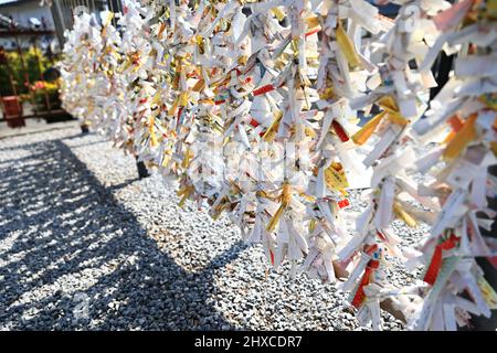 Musashidai Rokuten Shrine Saitama , Japon 1752 Oto, Iwatsukiku, Saitama 339-0014 Préfecture Saitama 武蔵第六天神社 Banque D'Images