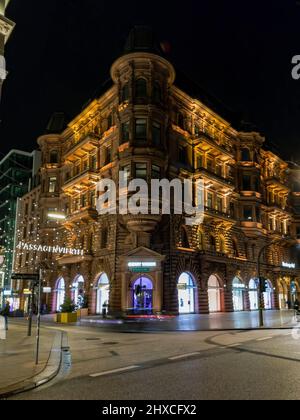 Passagenviertel, centre commercial Hamburger Hof, Hambourg, Allemagne, Europe Banque D'Images