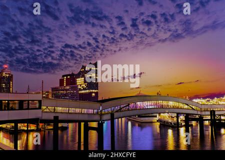 Elbphilharmonie, Hambourg, Allemagne, Europe Banque D'Images