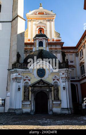 Europe, Pologne, Basse-Silésie, complexe du monastère cistercien à Henrykow Banque D'Images