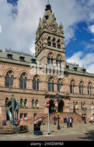 L'Hôtel de Ville, Northgate Street, Chester, Cheshire, Angleterre, Royaume-Uni Banque D'Images