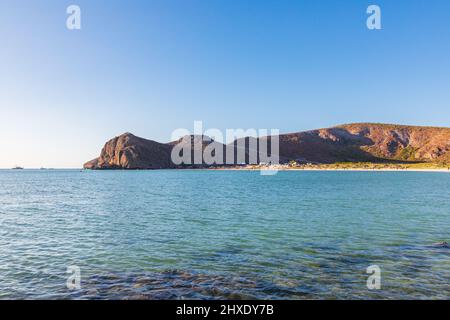 Playa Balandra, la Paz, Baja California sur, Mexique. Plage de Balandra sur le golfe de Californie. Banque D'Images