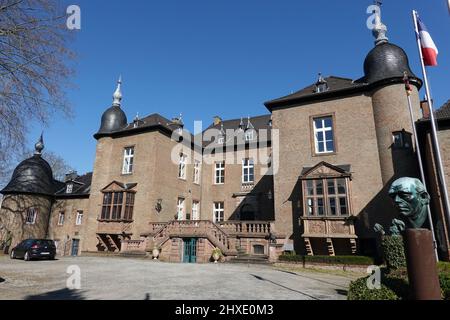 Musée Europäische Kunst im Schloss Nörvenich, Nordrhein-Westfalen, Allemagne Banque D'Images