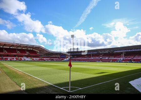 Vue générale à l'intérieur de la ville de Nottingham Forest Banque D'Images